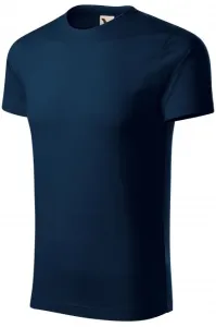 Herren T-Shirt aus Bio-Baumwolle, dunkelblau #269365