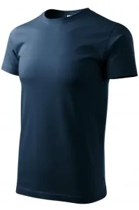 T-Shirt mit höherem Gewicht Unisex, dunkelblau #267354
