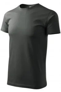 T-Shirt mit höherem Gewicht Unisex, dunkler Schiefer #267350