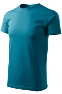 T-Shirt mit höherem Gewicht Unisex, dunkles Türkis #267395