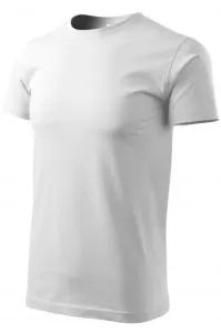 T-Shirt mit höherem Gewicht Unisex, weiß #267260