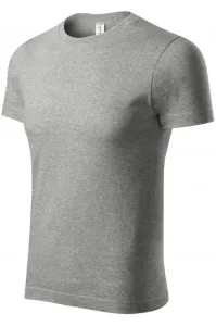 T-Shirt mit kurzen Ärmeln, dunkelgrauer Marmor #266459