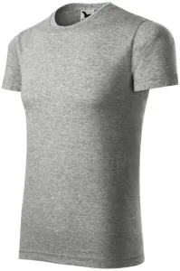 T-Shirt mit kurzen Ärmeln, dunkelgrauer Marmor #267520