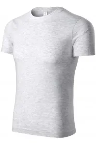 T-Shirt mit kurzen Ärmeln, hellgrauer Marmor #266545