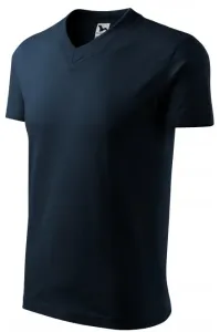 T-Shirt mit kurzen Ärmeln, mittleres Gewicht, dunkelblau #267645
