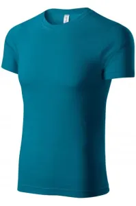 T-Shirt mit kurzen Ärmeln, petrol blue #266534