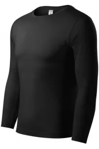 T-Shirt mit langen Ärmeln, geringes Gewicht, schwarz #266641