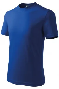 Das einfache T-Shirt der Kinder, königsblau #266004