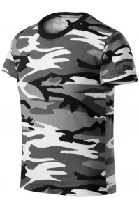 T-Shirt der Camouflage-Kinder, Tarngrau #268893