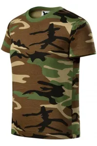 T-Shirt der Camouflage-Kinder, Tarnung braun #268894