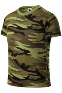 T-Shirt der Camouflage-Kinder, Tarnung grün #268899
