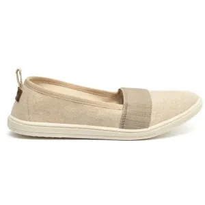 Oldcom OLIVIA LEN Damen Slip-on Schuhe, beige, größe #1360166