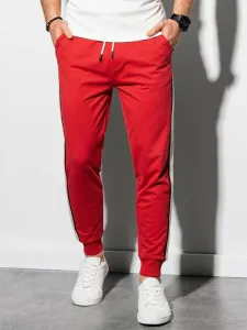 Ombre Clothing Jogginghose Rot #1409603
