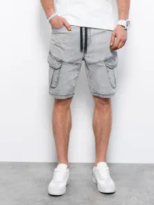 Ombre Clothing Shorts Grau #1404375