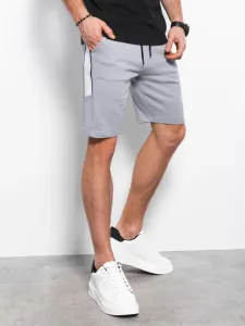 Ombre Clothing Shorts Grau