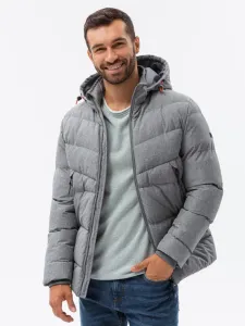 Ombre Clothing Jacke Grau #1405050