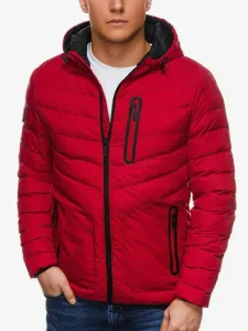Ombre Clothing Jacke Rot