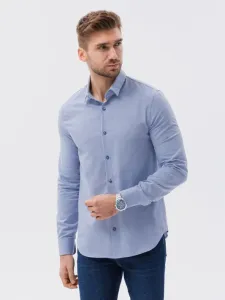 Ombre Clothing Hemd Blau
