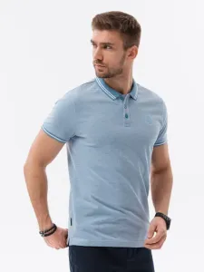 Ombre Clothing Polo T-Shirt Blau #1404730