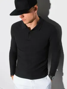 Ombre Clothing Polo T-Shirt Schwarz