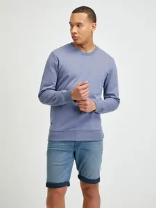Ombre Clothing Sweatshirt Blau #1406010