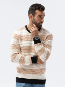 Ombre Clothing Pullover Beige