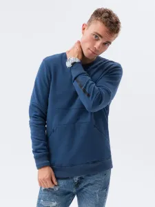 Ombre Clothing Sweatshirt Blau #1406024