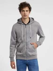 Ombre Clothing Sweatshirt Grau #1409154