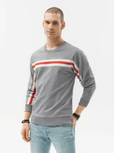 Ombre Clothing Sweatshirt Grau #1405824