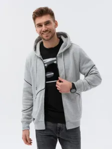 Ombre Clothing Sweatshirt Grau #1405594