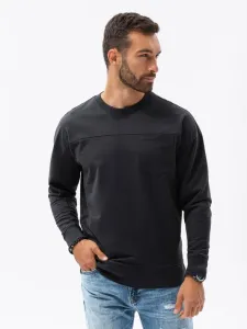 Ombre Clothing Sweatshirt Schwarz