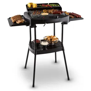 OneConcept Dr. Beef II Tischgrill Elektrogrill Standgrill 2000W Thermostat