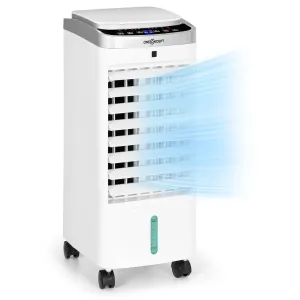 OneConcept Freshboxx Pro 3-in-1 Luftkühler Ventilator Luftbefeuchter 966 m³/h | 65 Watt | 5 Liter |  3 Windstärken | 3 Modi | 120° Oszillation | mobil