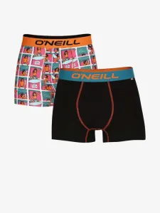 O'Neill BOXER COMIC&PLAIN 2-PACK Boxershorts, farbmix, veľkosť M