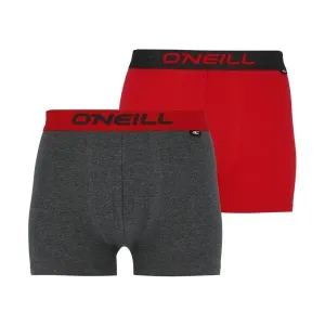 O'Neill BOXER PLAIN 2PACK Herren Unterhosen im Boxerstil, dunkelgrau, größe