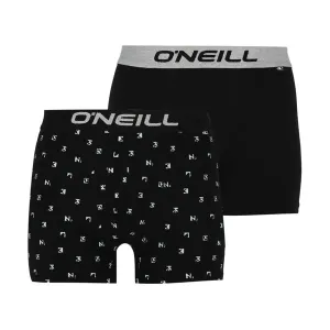 O'Neill LOGO PLAIN 2-PACK Herren Boxershorts, schwarz, größe #1441184