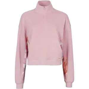 O'Neill GLOBAL AMARYLLIS 1/2 ZIP CREW Damen Sweatshirt, rosa, größe