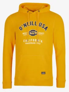 O'Neill STATE HOODIE Herren Sweatshirt, gelb, größe