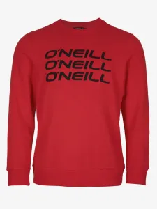 O'Neill TRIPLE STACK CREW SWEATSHIRT Herren-Sweatshirt, rot, größe S