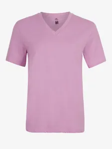 O'Neill ESSENTIALS V-NECK T-SHIRT Damenshirt, rosa, veľkosť L