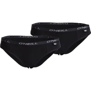 O'Neill SLIP 2-PACK Damen Unterhose, schwarz, veľkosť L