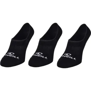 O'Neill FOOTIE 3PK Unisex Socken, schwarz, veľkosť 43-46