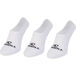 O'Neill FOOTIE 3PK Unisex Socken, weiß, veľkosť 39/42
