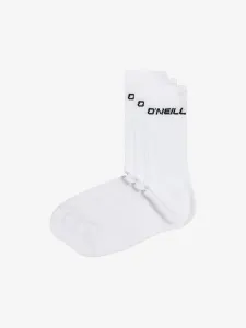 O'Neill SPORTSOCK 3P Unisex Socken, weiß, größe