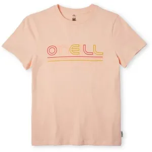O'Neill ALL YEAR T-SHIRT Mädchenshirt, orange, veľkosť 128