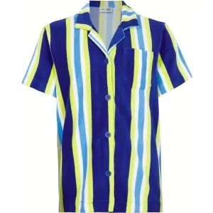 O'Neill BRIGHTS TERRY SHIRT Damenhemd mit kurzen Ärmeln, blau, größe XL