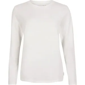 O'Neill ESSENTIAL T-SHIRT L/SLV Langärmliges Damenshirt, weiß, größe