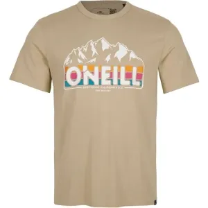 O'Neill OUTDOOR T-SHIRT Herrenshirt, beige, veľkosť S