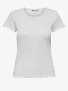ONLY Carlotta T-Shirt Weiß #1236160