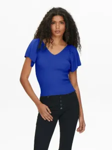ONLY Leelo T-Shirt Blau #926575